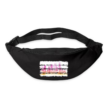 City usa illinois america travel united states - Bum bag - black - Front