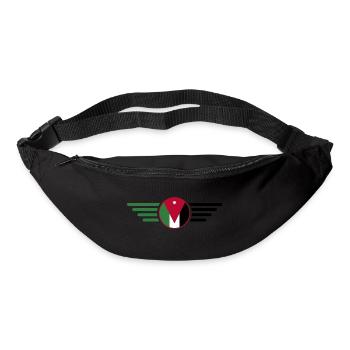 J’aime Jordan, T-shirt Style Design - Sac banane - noir - Devant