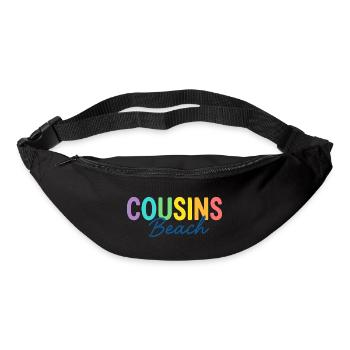 Cousins Beach – Colorful Summer - Gürteltasche - Schwarz - Vorne