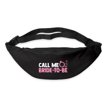 Bachelor Party Team Bride Hen Party - Bum bag - black - Front