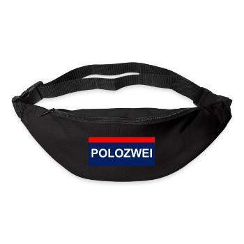 PoloZwei auto wagen Oldtimer oida - Gürteltasche - Schwarz - Vorne