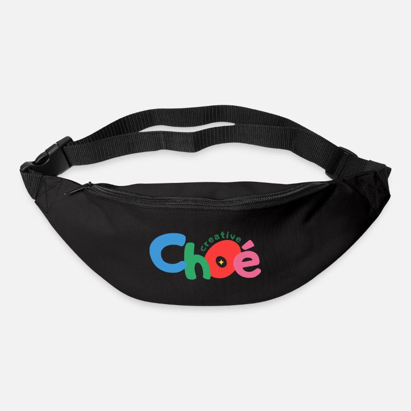 Choe Kreativtext - Gürteltasche - Schwarz