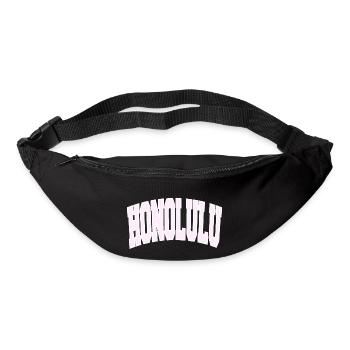 HONOLULU College - Gürteltasche - Schwarz - Vorne
