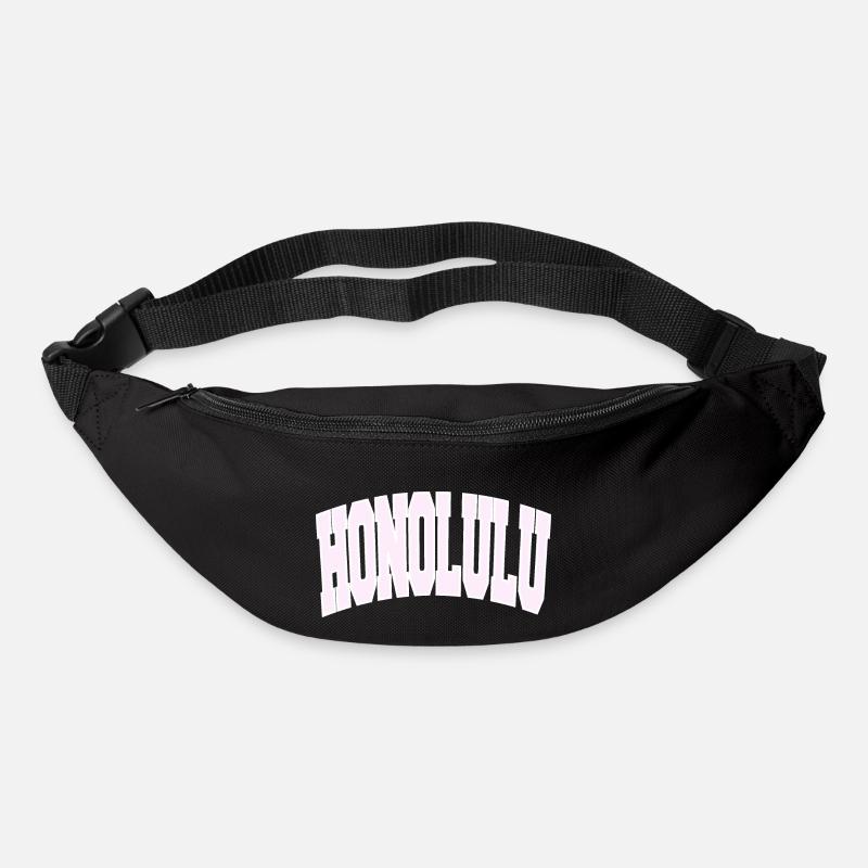 HONOLULU College - Gürteltasche - Schwarz