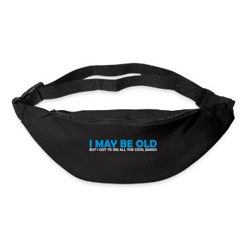 I may be old - Bum bag - black - Front