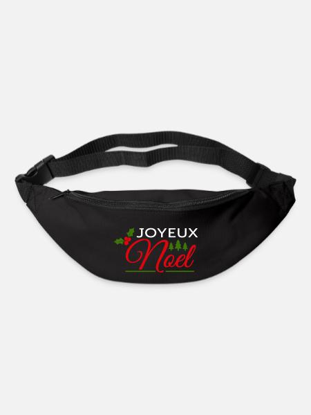 Joyeux Noël - Sac banane - noir