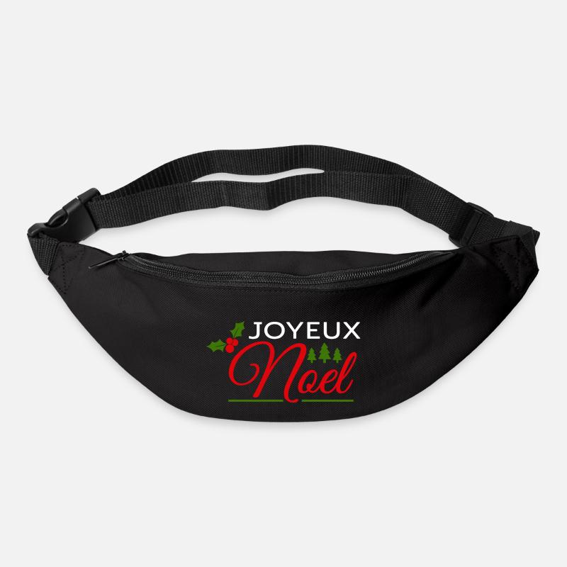 Joyeux Noël - Sac banane - noir