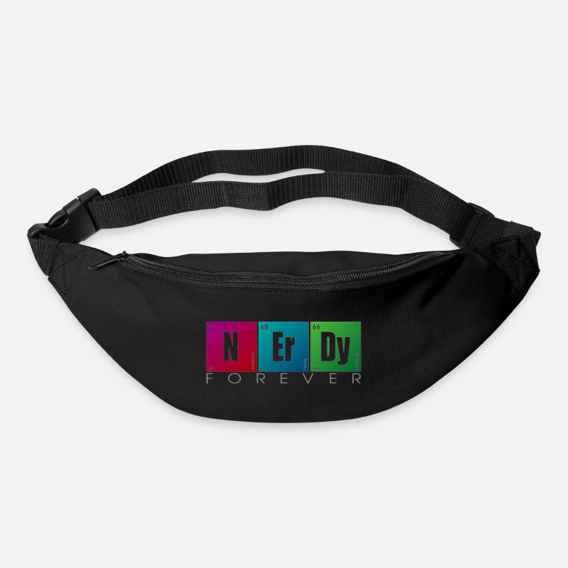 NERDY forever - NERDY Elements - Sac banane - noir