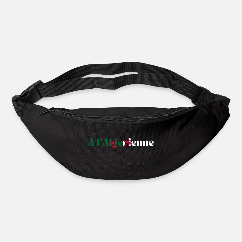 À l’algérienne -idée cadeau Algérie - Sac banane - noir
