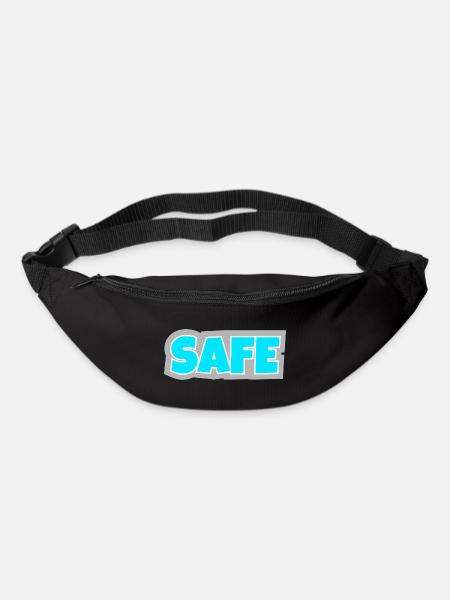 Safe - unambiguous, clear and pure statement. - Bum bag - black