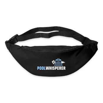 Schwimmmeister Liebe Bademeister Schwimmer - Gürteltasche - Schwarz - Vorne
