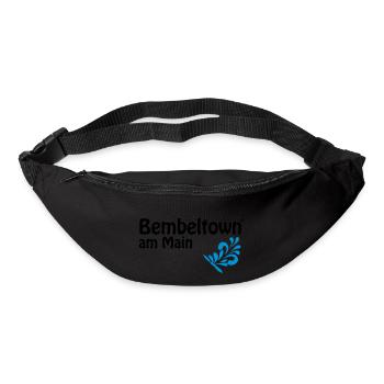 Bembeltown am Main FFM - Gürteltasche - Schwarz - Vorne