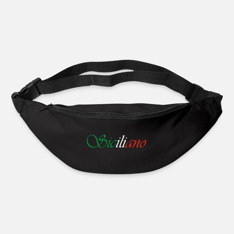 Siciliano - Sac banane - noir