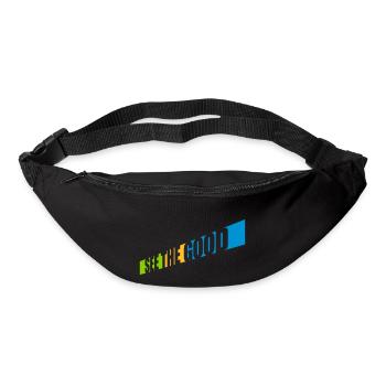 voir la bonne citation - Sac banane - noir - Devant