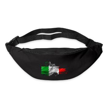 italy italian rome europe italia italija milan - Bum bag - black - Front