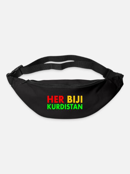 Her biji Kurdistan - Gürteltasche - Schwarz