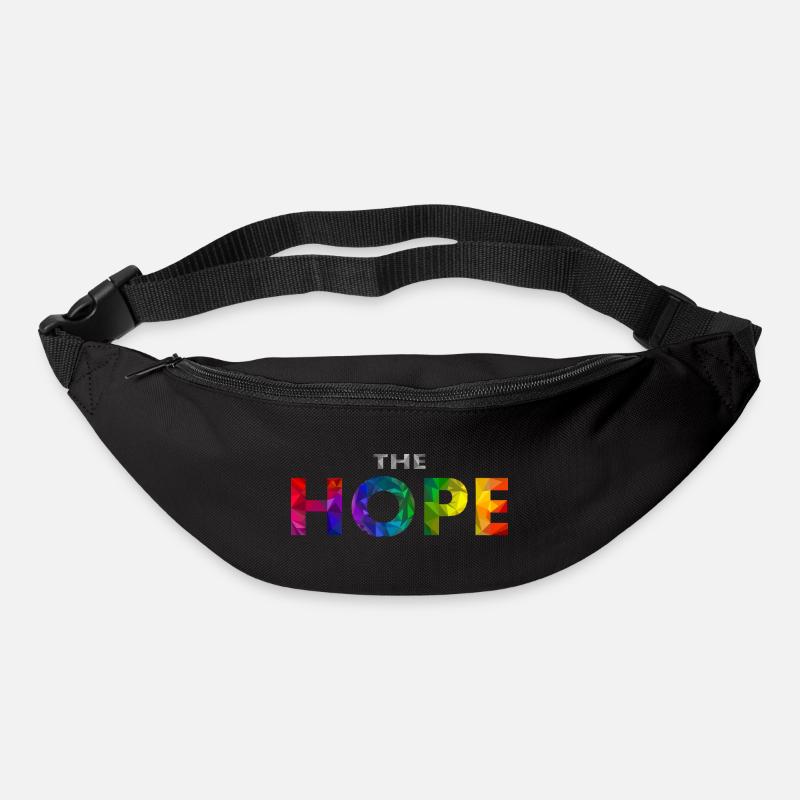 Die Hoffnung - Gürteltasche - Schwarz