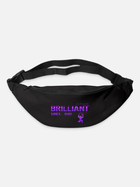 Brillant depuis 1985 - Sac banane - noir