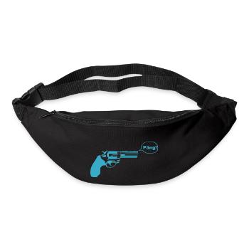 pistole päng - Gürteltasche - Schwarz - Vorne