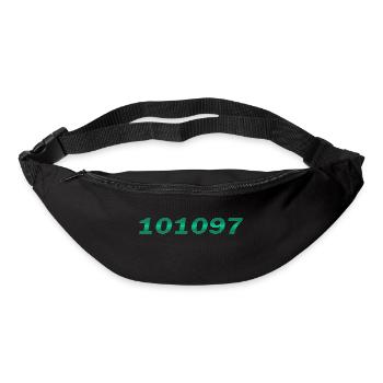 101097 - 10. Oktober 1997 - 10.10.1997 - 10.10.97 - Gürteltasche - Schwarz - Vorne