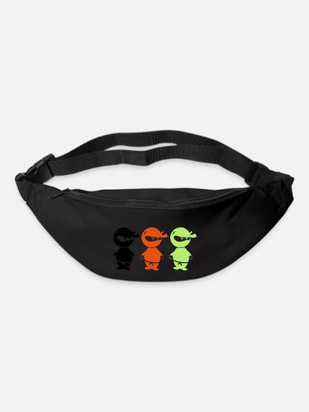 ninjas_002 - Sac banane - noir