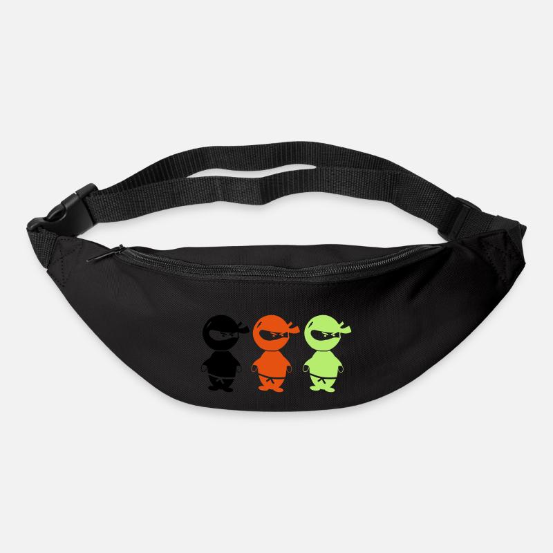 ninjas_002 - Sac banane - noir