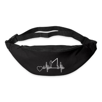 Hameçons Pêche Pêche Pêche Pêche Pêche - Sac banane - noir - Devant