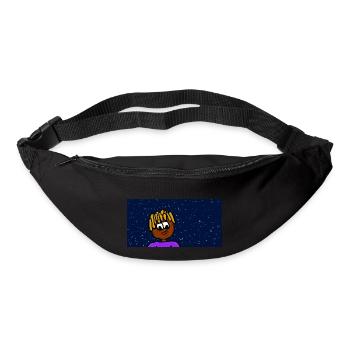 Rapper in Universe - Gürteltasche - Schwarz - Vorne