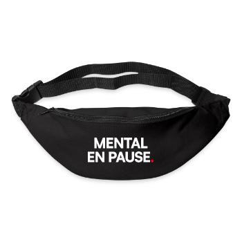 Mental pause - Bum bag - black - Front