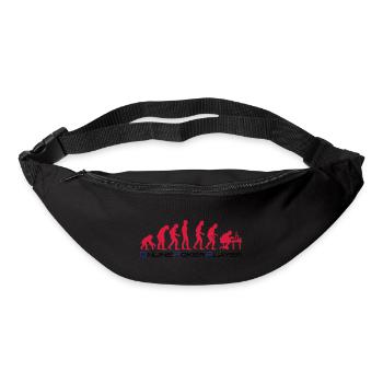 poker_evolution - Sac banane - noir - Devant