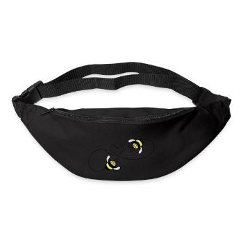 bees in love - Bum bag - black - Front