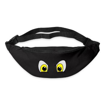 auge - Gürteltasche - Schwarz - Vorne