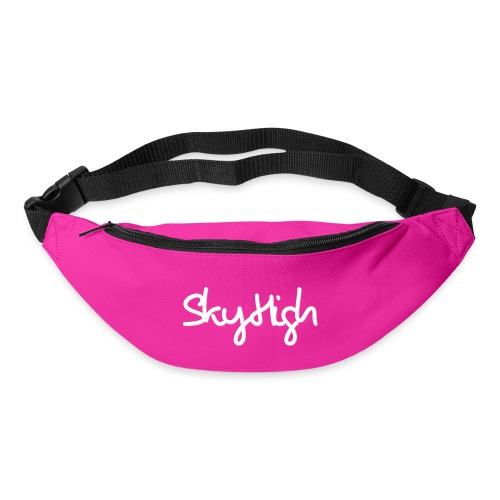 SkyHigh - Women's Hoodie - White Lettering - Bum bag