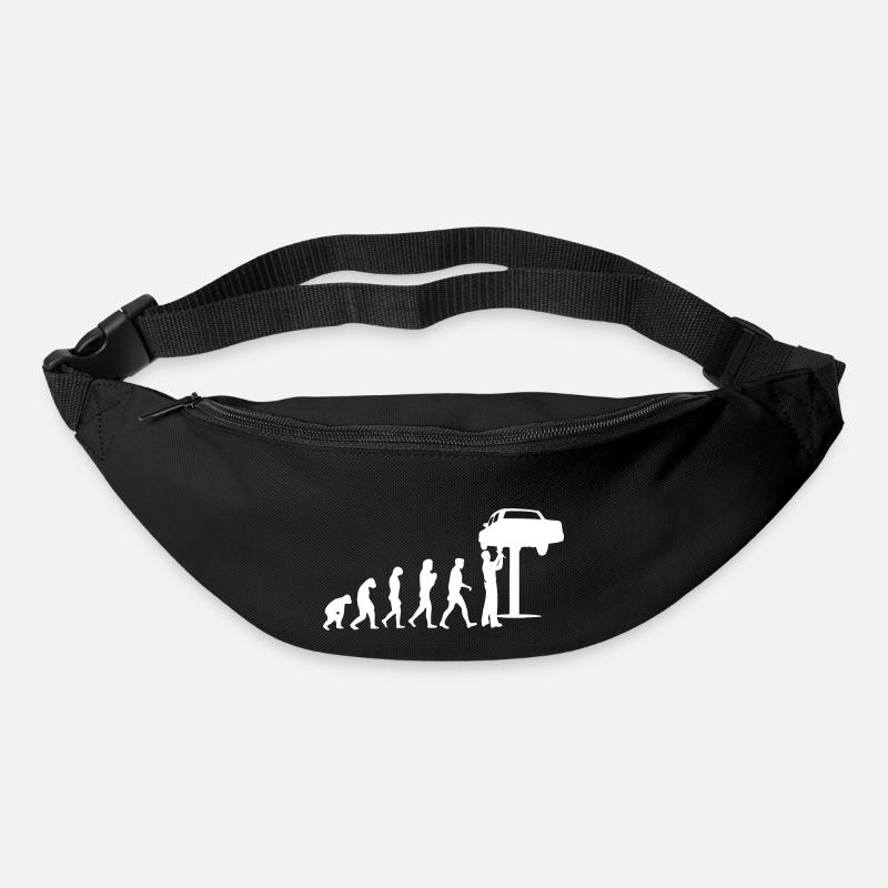 évolution mécanique - Sac banane - noir