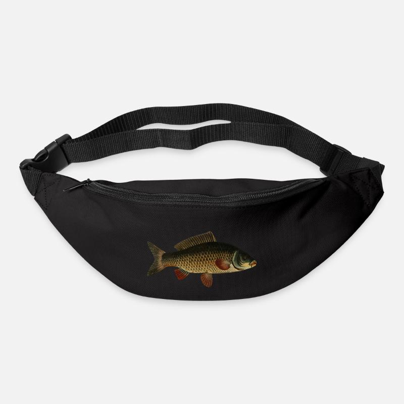 Fish carp - Bum bag - black