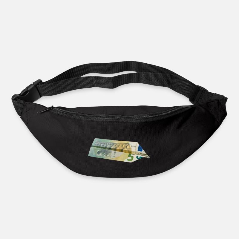 5-Euro-Schein - Gürteltasche - Schwarz