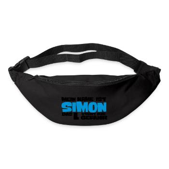 simon - Gürteltasche - Schwarz - Vorne