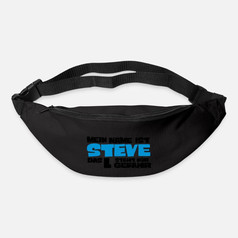 steve - Gürteltasche - Schwarz