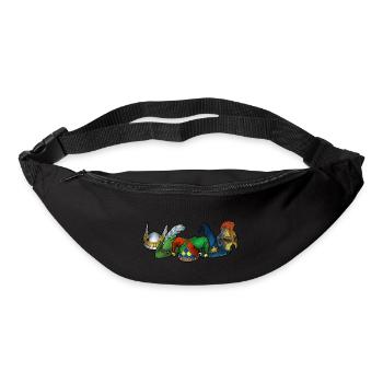 5 Hüte - Gürteltasche - Schwarz - Vorne