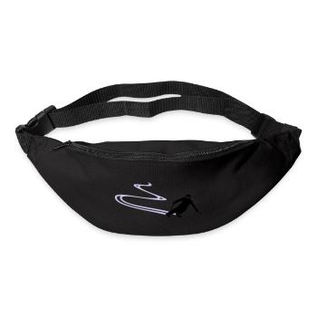 Sport - Skifahrer - Gürteltasche - Schwarz - Vorne