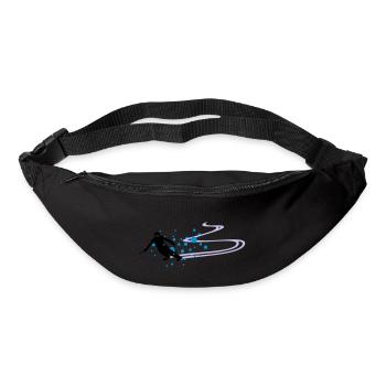Sport - Skifahrer - Gürteltasche - Schwarz - Vorne