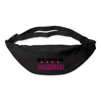 Commessa - Gürteltasche - Schwarz - Vorne