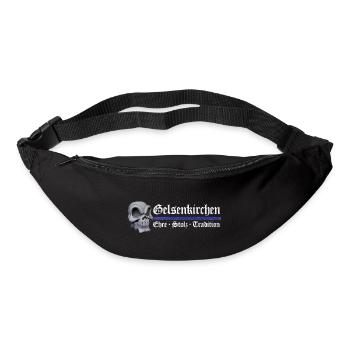 Gelsenkirchen - Ehre Stolz Tradition - Gürteltasche - Schwarz - Vorne