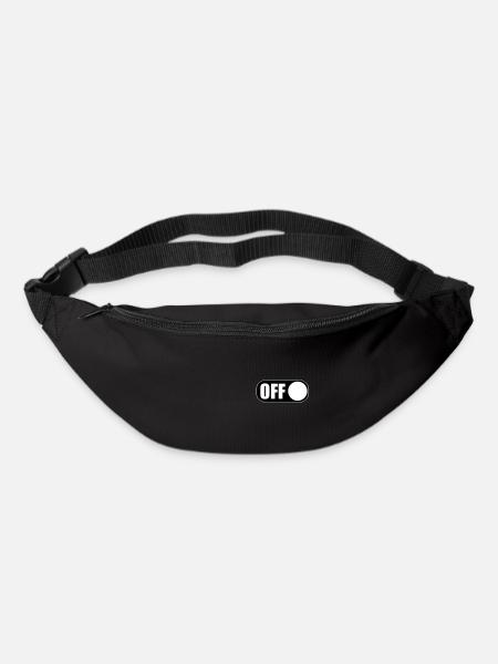 Off On - Gürteltasche - Schwarz