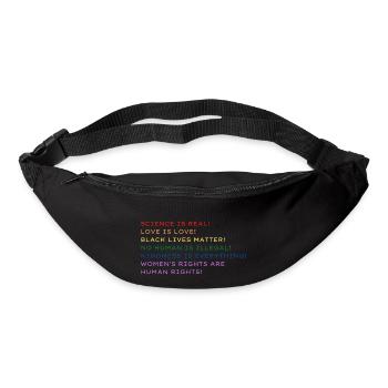 Science is real! - Bum bag - black - Front