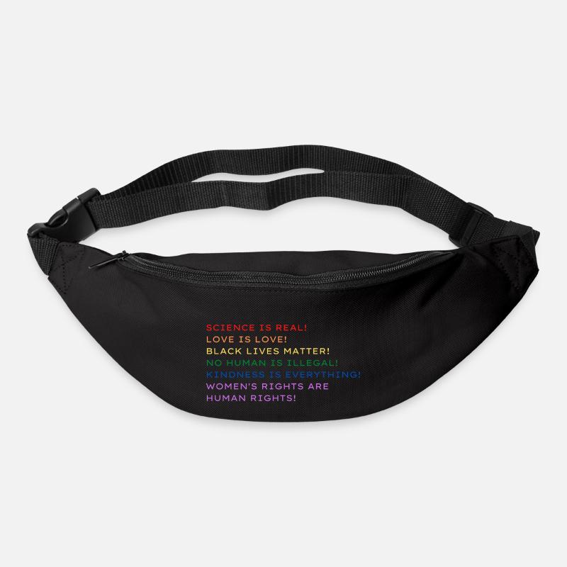 Science, c’est réel ! - Sac banane - noir