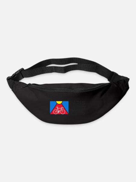 Paris Brest Paris - Vélo cyclisme course cycliste - Sac banane - noir
