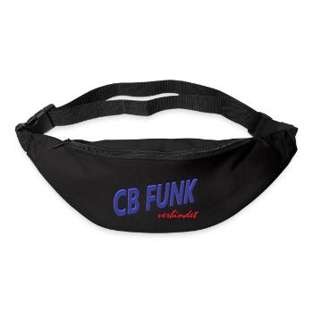 CB Funk verbindet - Gürteltasche - Schwarz - Vorne