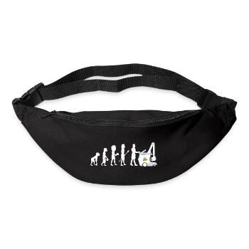 Humor Evolution Manip Mobile Radio Radiology - Bum bag - black - Front