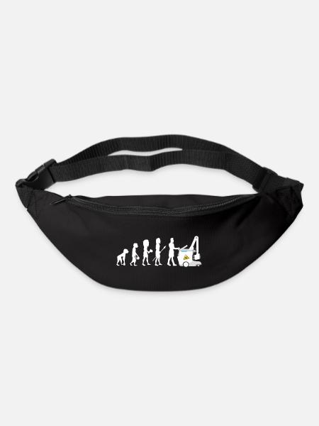 Humor Evolution Manip Mobilfunk Radiologie - Gürteltasche - Schwarz